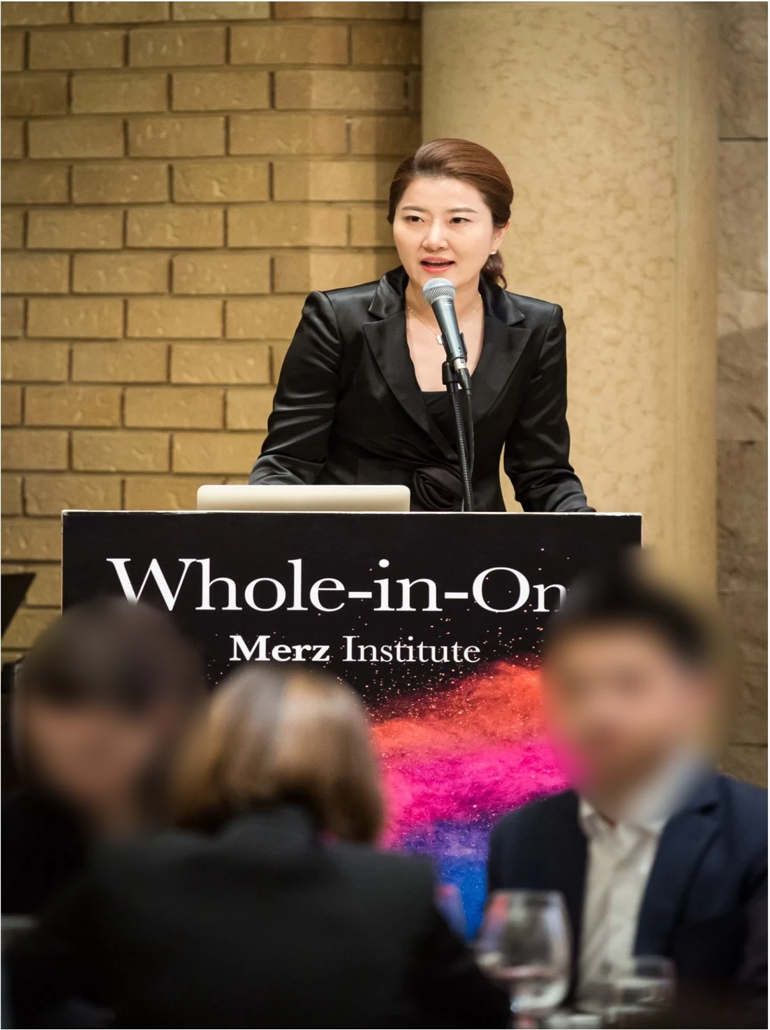 Dr. Jung Im No speaking at a past physician education program